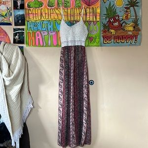 Long flowy dress